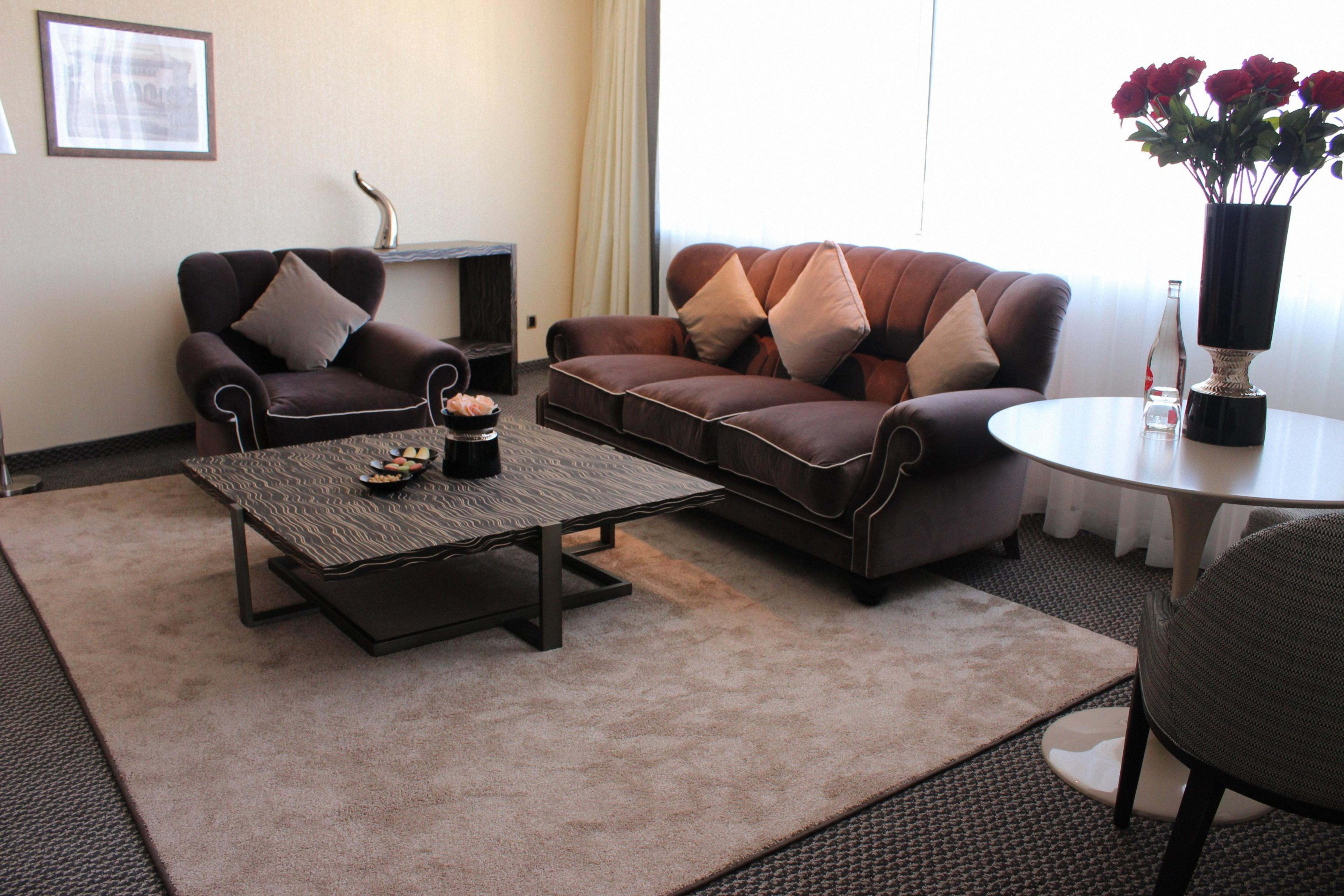그랜드 모가도르 시티 센터 카사블랑카 외부 사진 A living room in a hotel