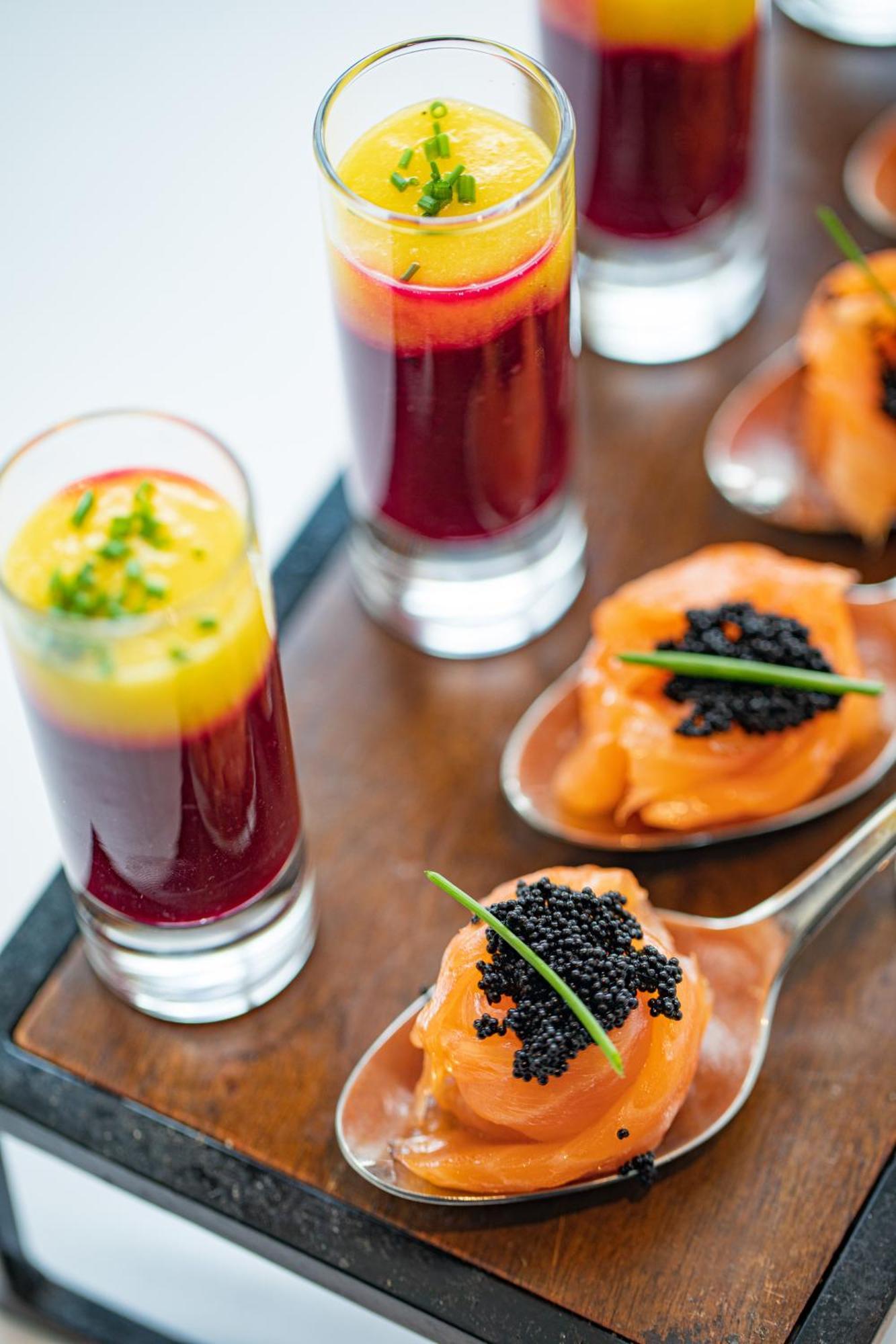 그랜드 모가도르 시티 센터 카사블랑카 외부 사진 Caviar and other hors d'oeuvres